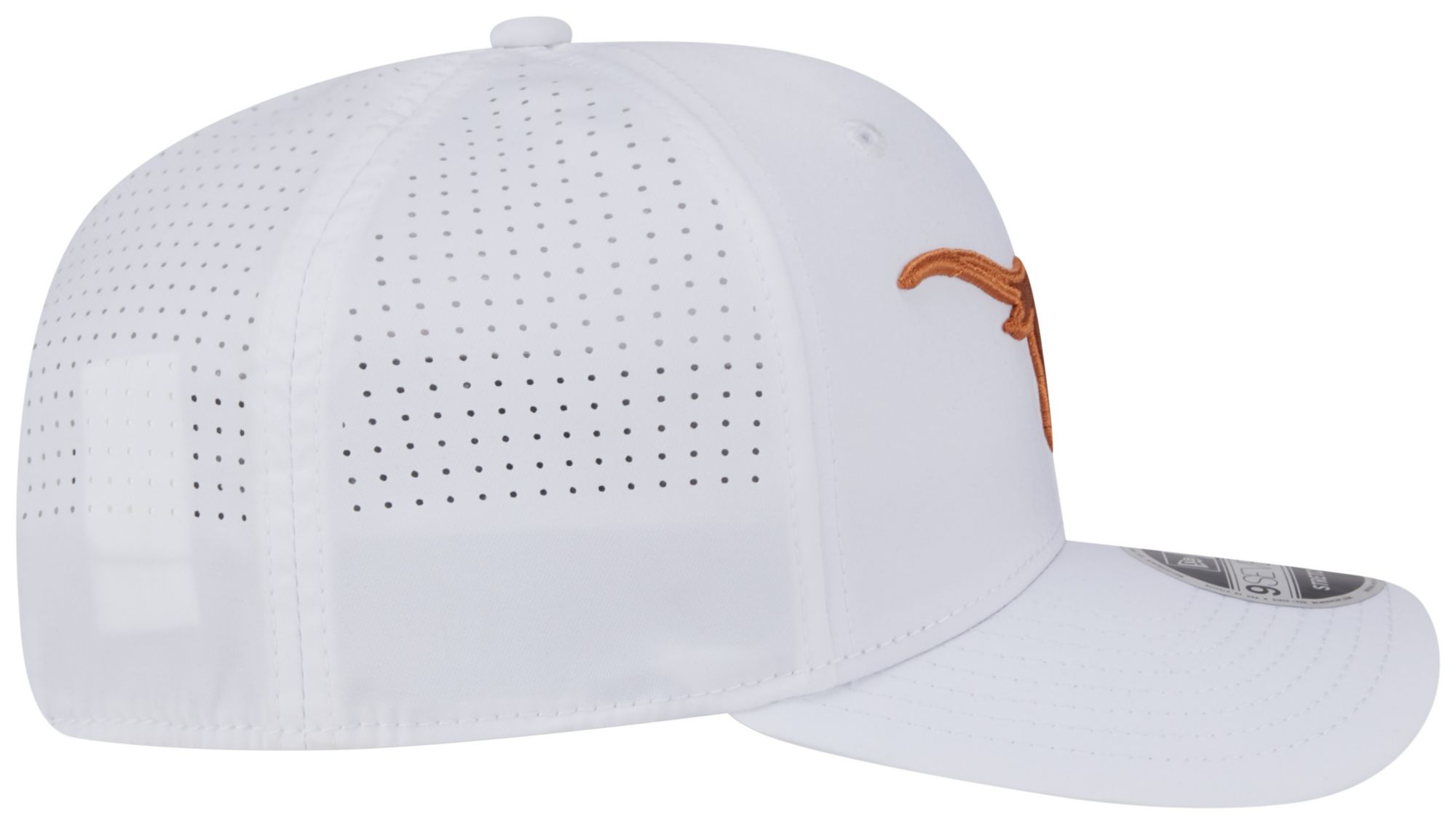 New Era Adult Texas Longhorns White 9Seventy Adjustable Stretch-Snap Hat product image