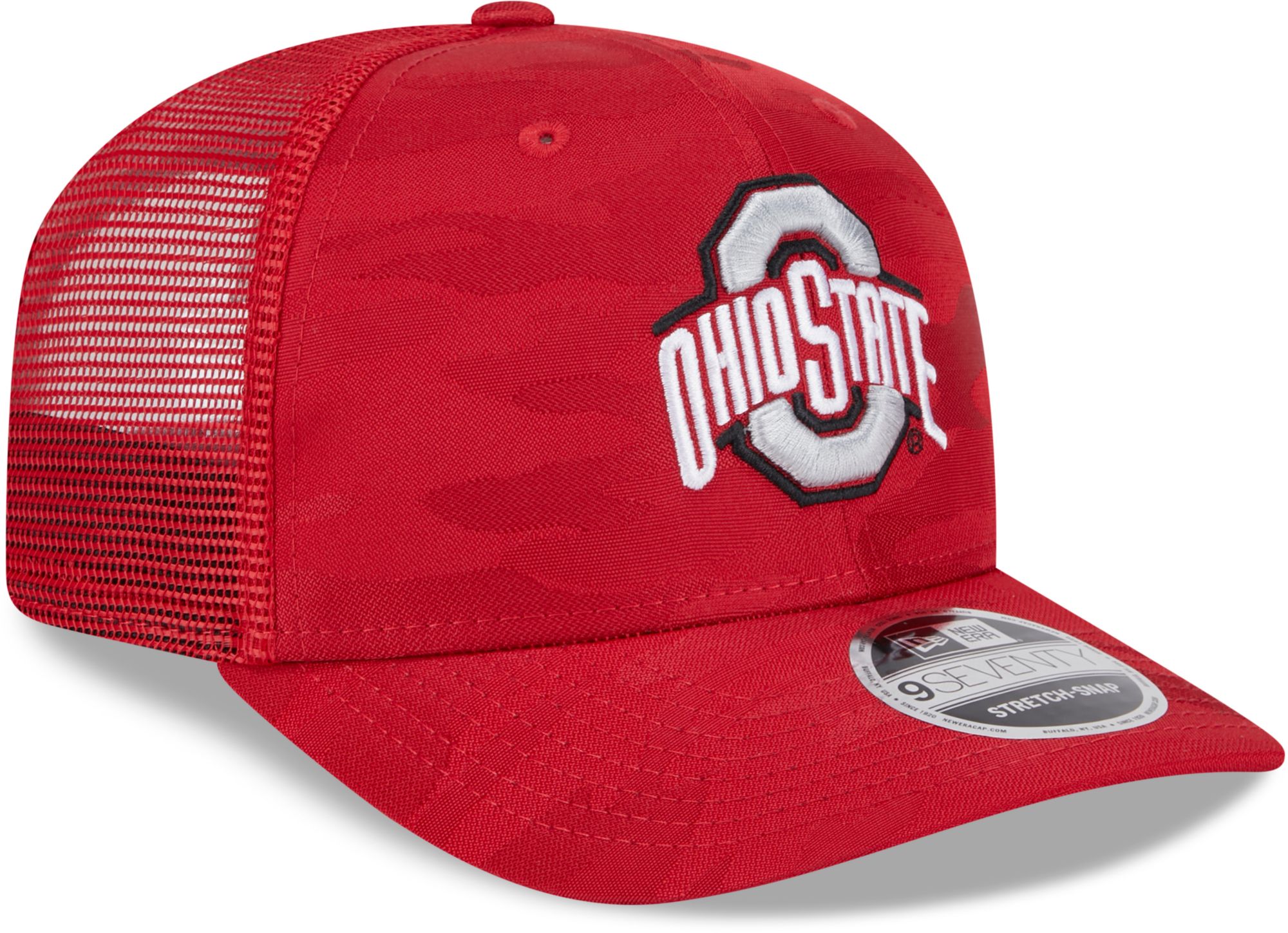 New Era Men's Ohio State Buckeyes Tonal Camo 970  Adjustable Trucker Hat product image