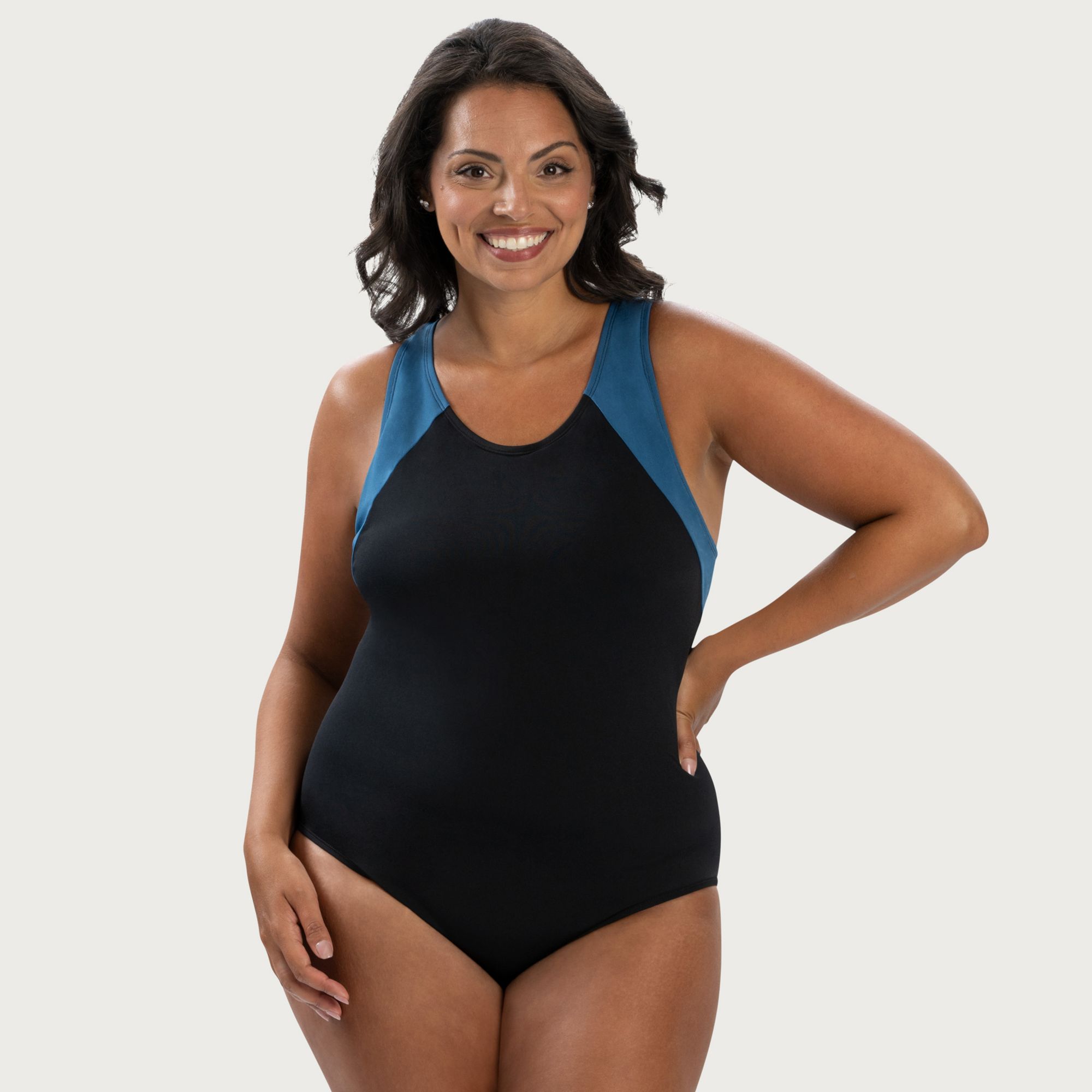 Dolfin Women's Aquashape Colorblock Lap Suit product image