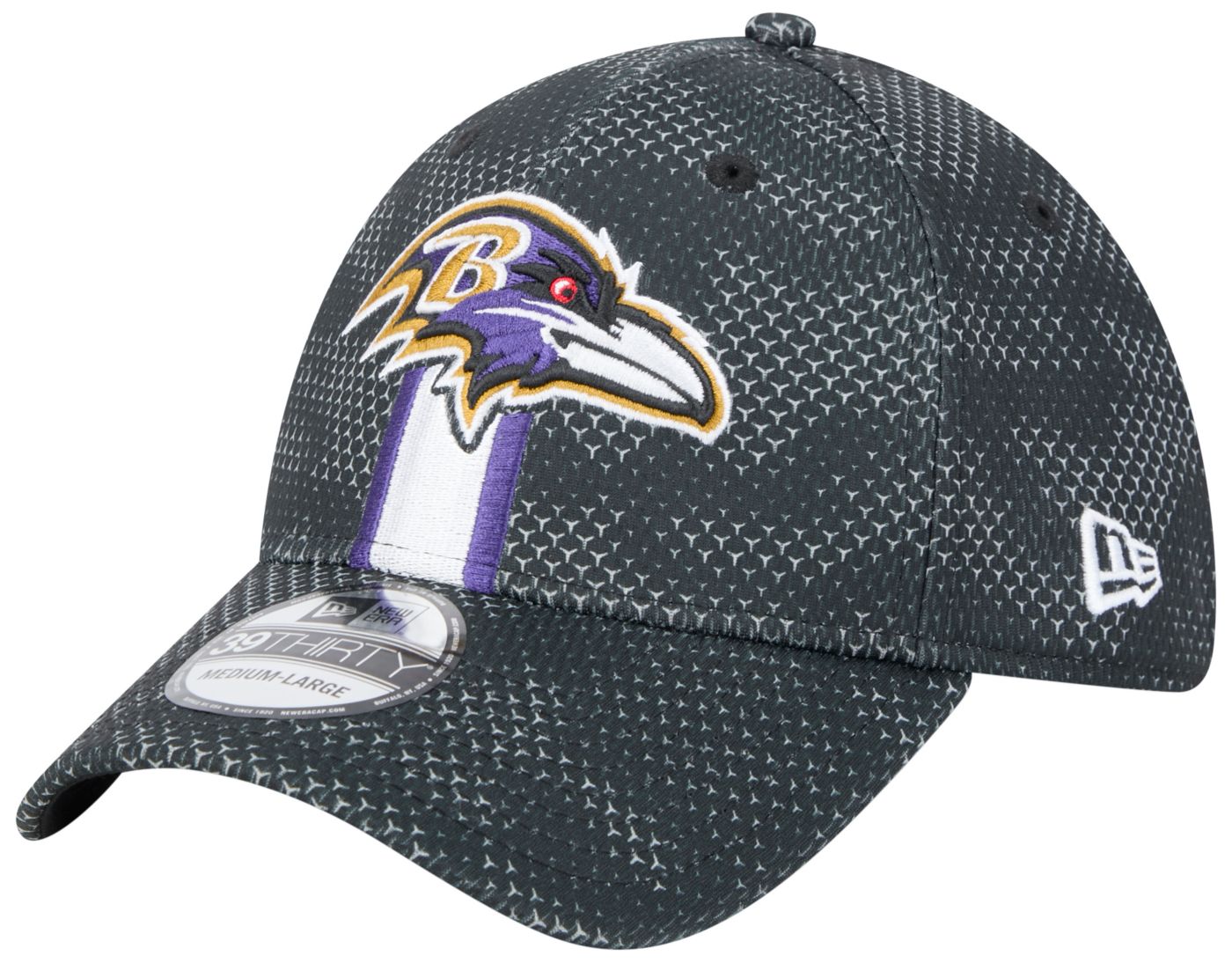 New Era Men s Baltimore Ravens Sideline 39Thirty Stretch Fit Hat Dick s Sporting Goods