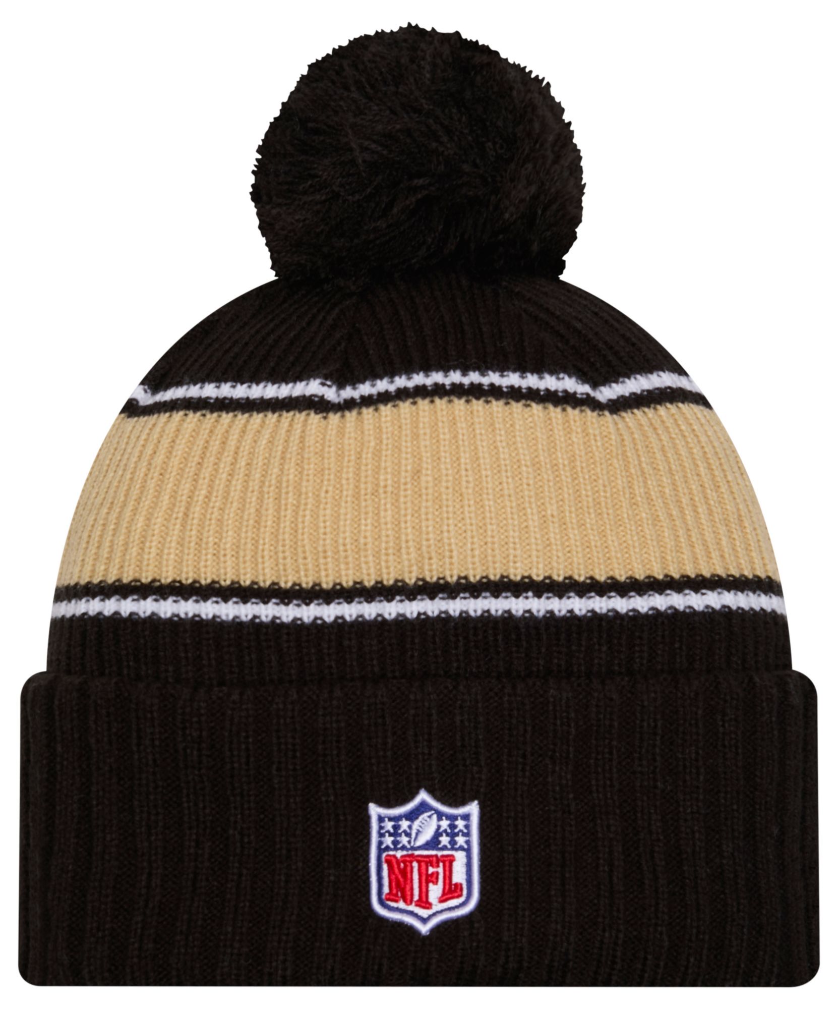 New Era Men's New Orleans Saints Sideline Sport Team Color Knit Beanie product image