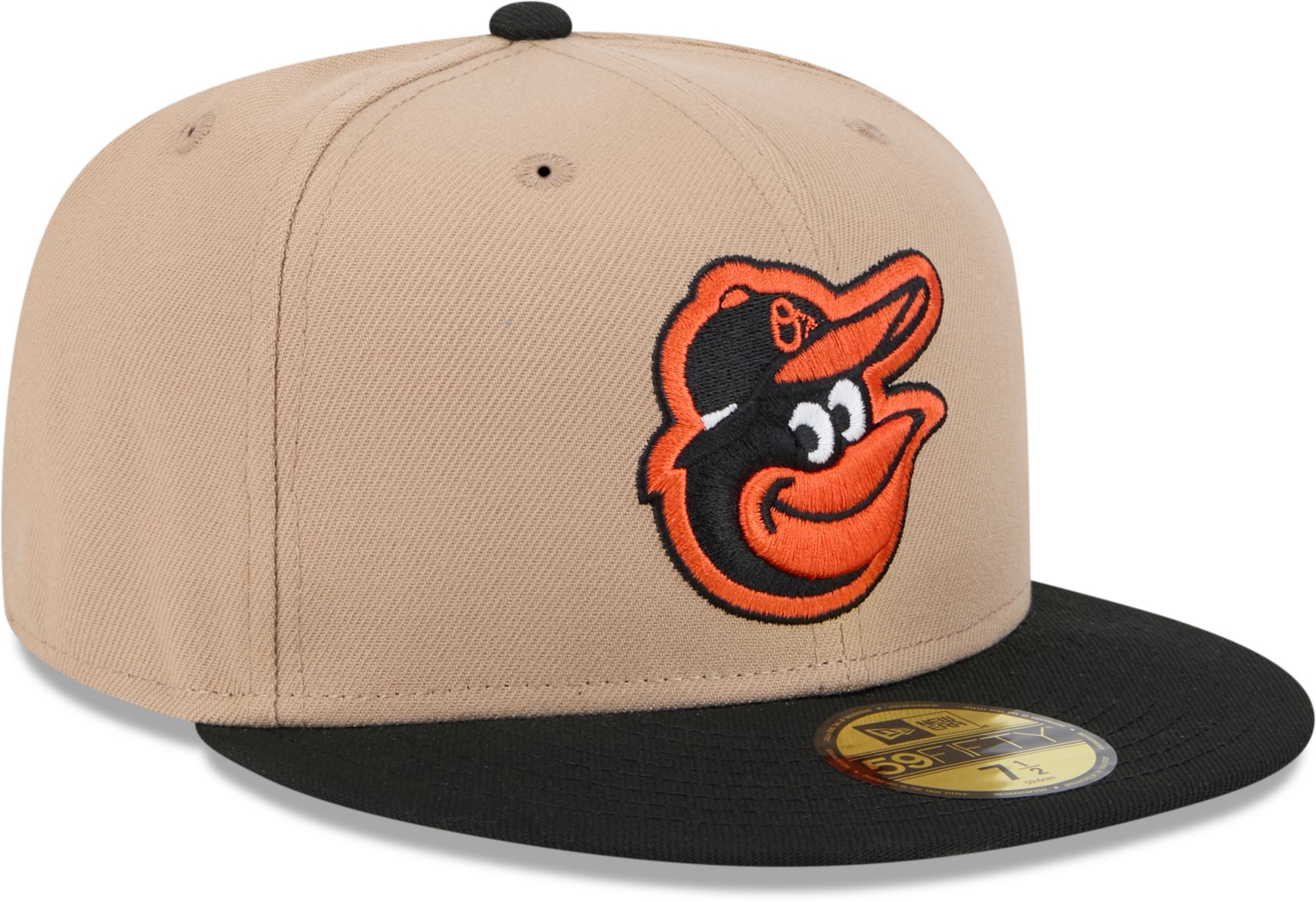 New Era Adult Baltimore Orioles Brown Evergreen 59Fifty Fitted Hat product image