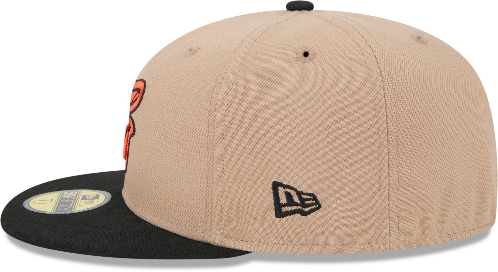 New Era Adult Baltimore Orioles Brown Evergreen 59Fifty Fitted Hat product image