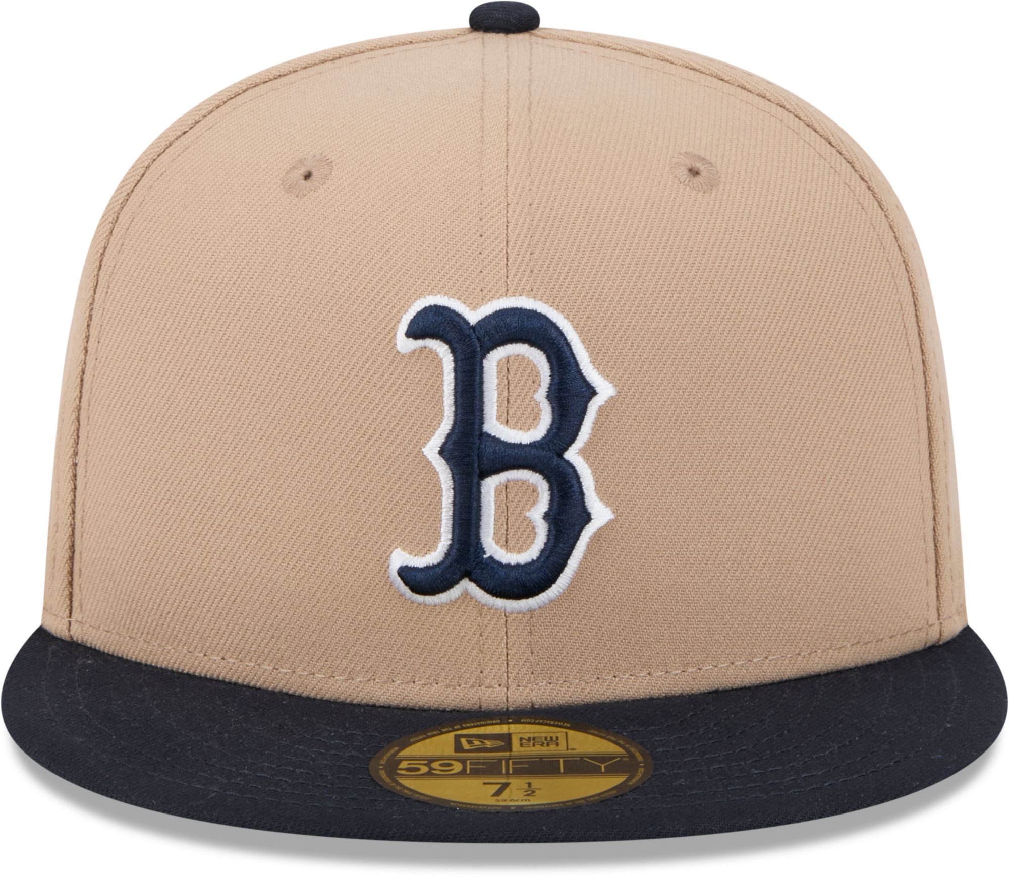 New Era Adult Boston Red Sox Brown Everygreen 59Fifty Fitted Hat product image