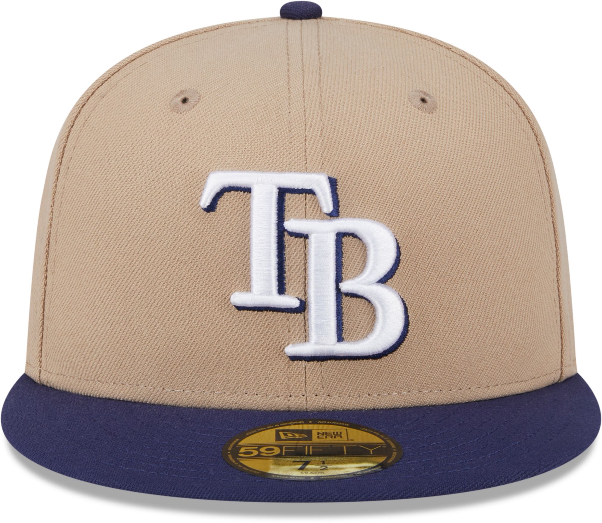 New Era Adult Tampa Bay Rays Brown Evergreen 59Fifty Fitted Hat product image