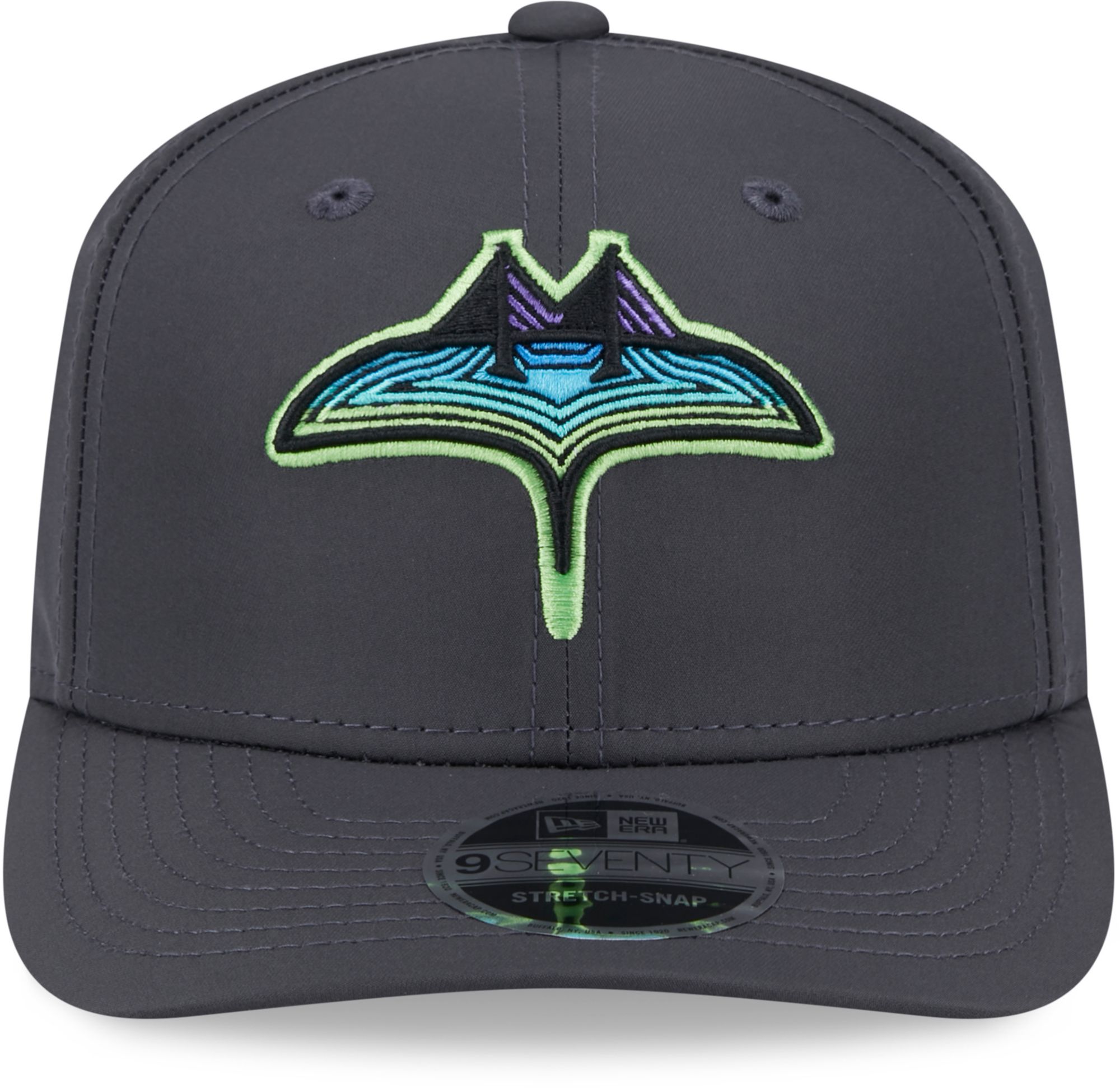 New Era Adult Tampa Bay Rays Evergreen City Connect 9Seventy Stretch Snap Hat product image