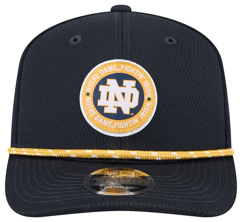 New Era Adult Notre Dame Fighting Irish Navy 9Seventy Adjustable Stretch-Snap Hat product image