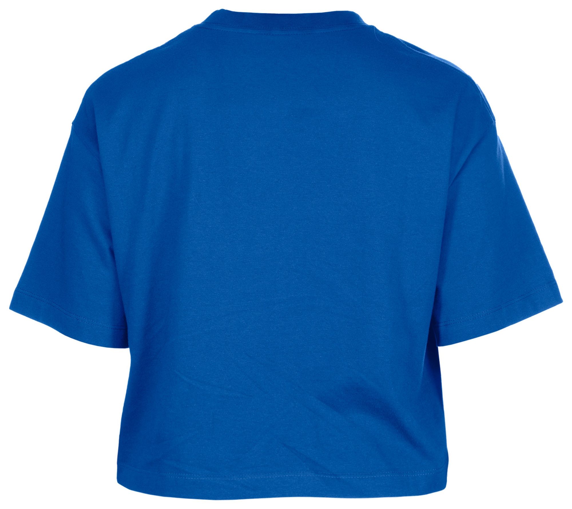 New Era Women's New York Giants Panel Boxy Blue T-Shirt product image