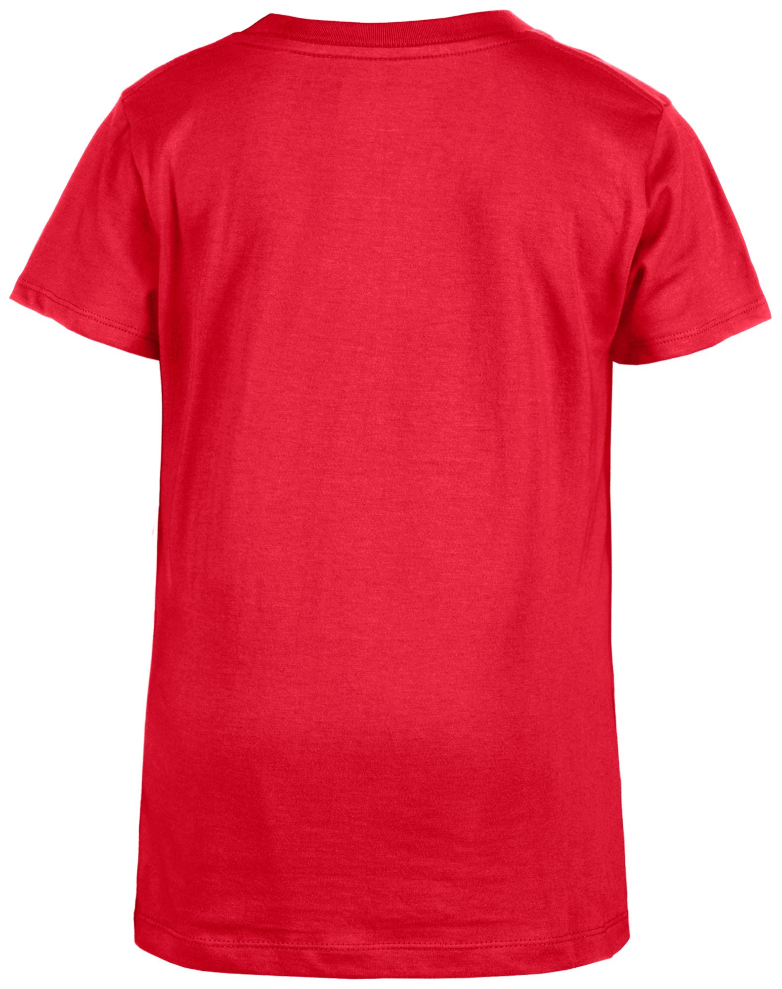 New Era Girls' San Francisco 49ers Sequins Flip Red T-Shirt product image