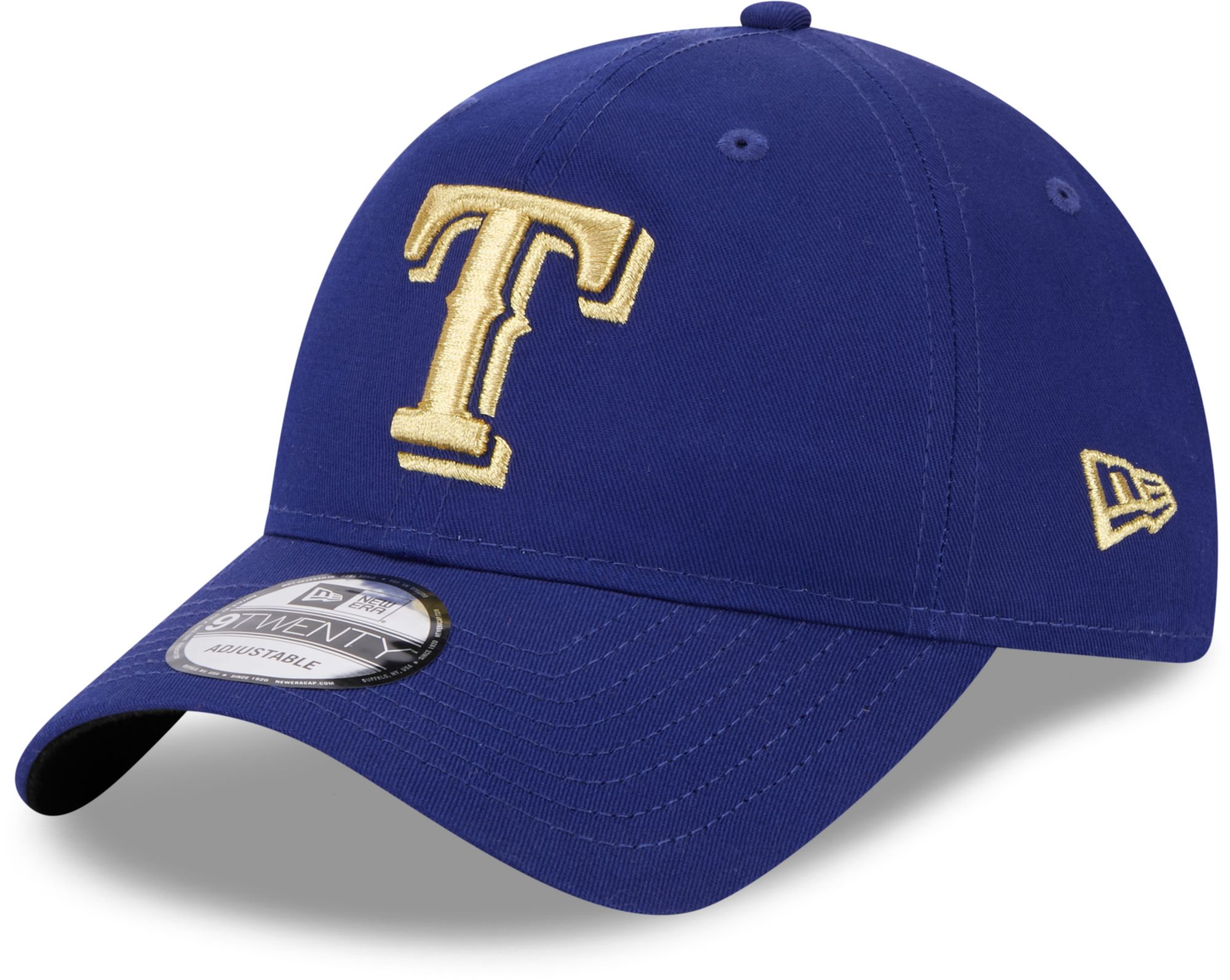 New Era Men's Texas Rangers Gold Collection 2024 Blue 9Twenty Adjustable Hat product image