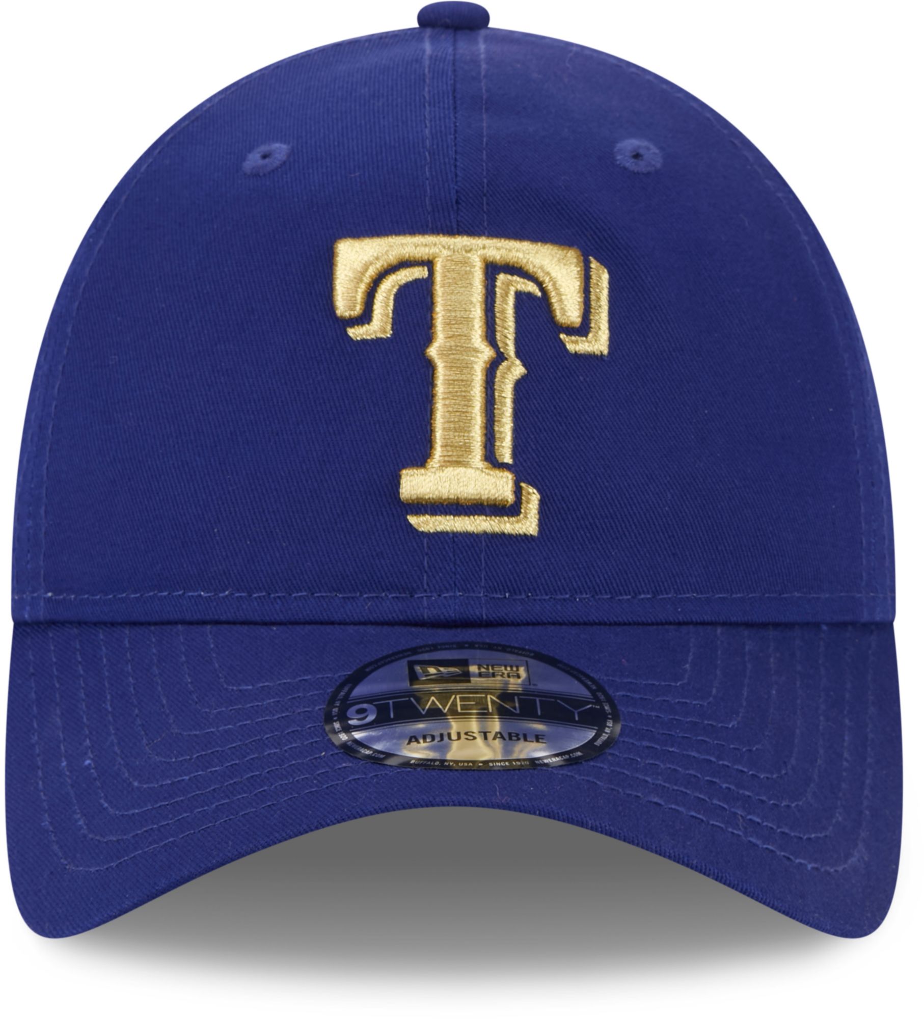 New Era Men's Texas Rangers Gold Collection 2024 Blue 9Twenty Adjustable Hat product image