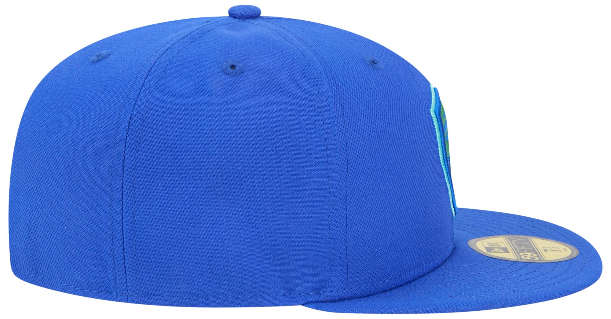 New Era Adult Seattle Sounders Bright Blue Logo 59Fifty Fitted Hat product image