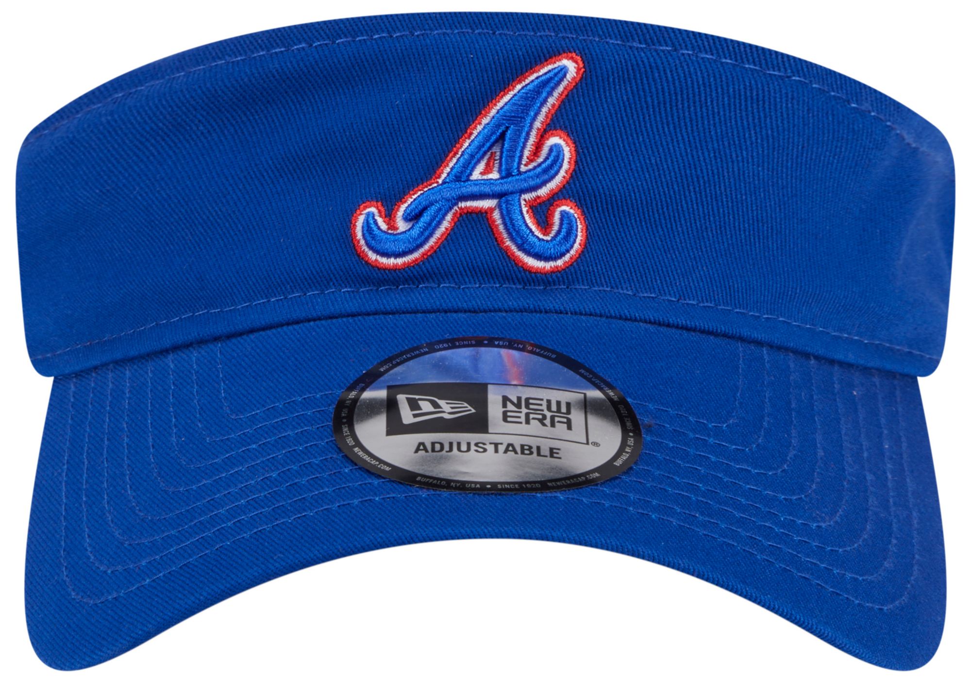 New Era Adult Atlanta Braves Blue Logo Visor product image
