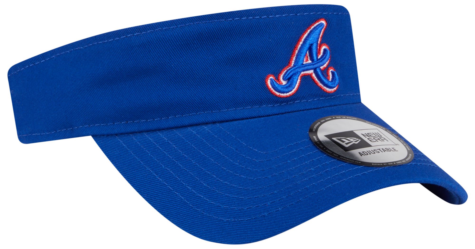 New Era Adult Atlanta Braves Blue Logo Visor product image