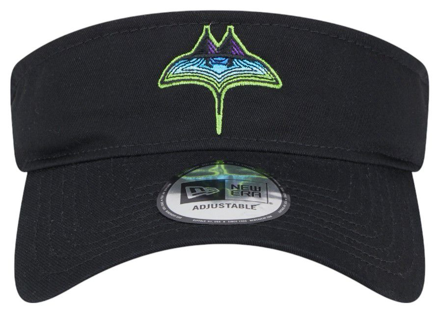 New Era Adult Tampa Bay Rays Black Logo Visor product image