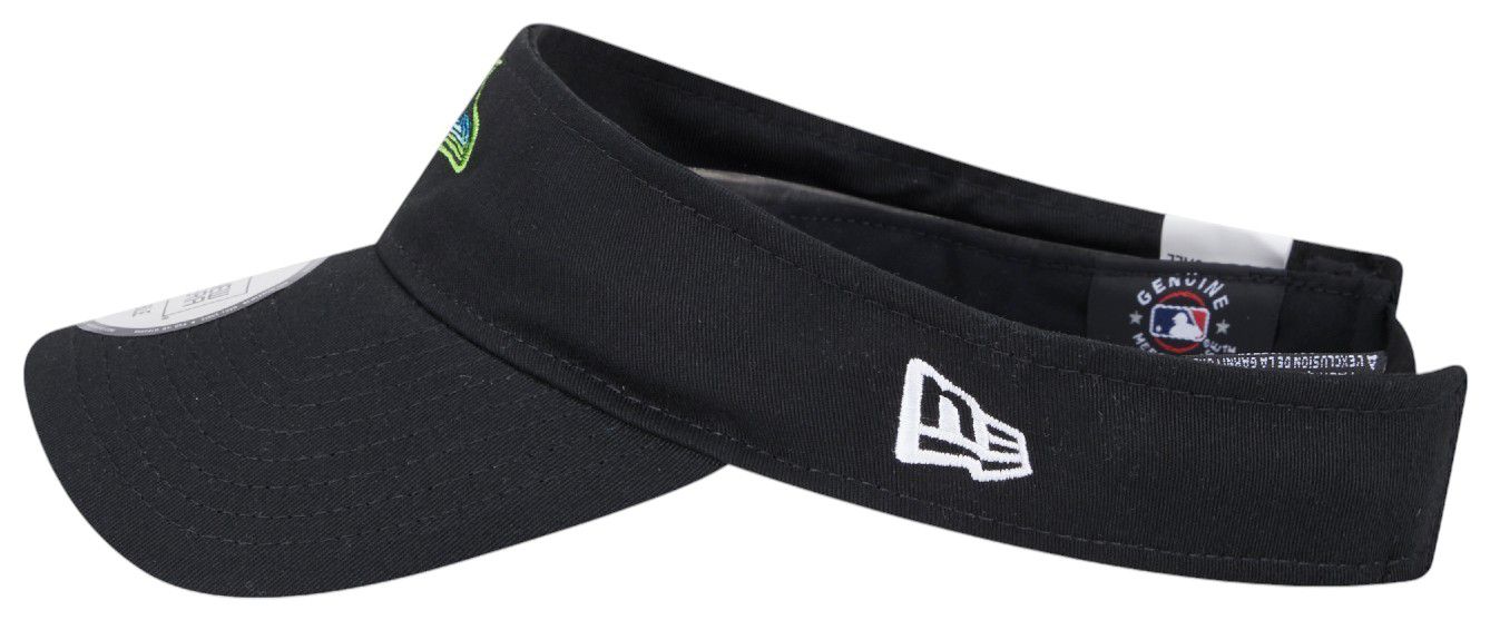 New Era Adult Tampa Bay Rays Black Logo Visor product image