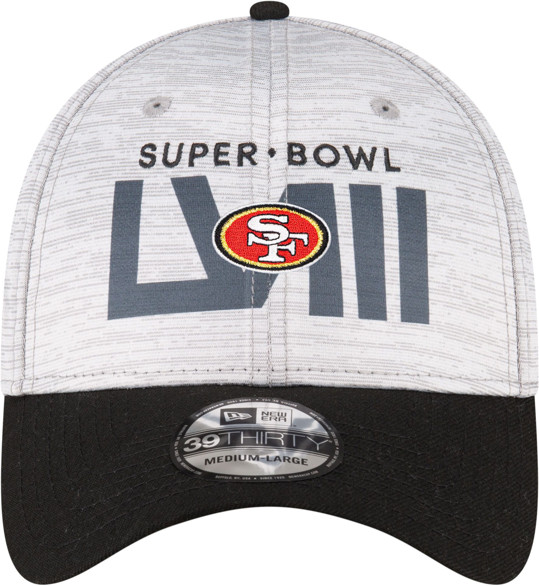 New Era Adult 2024 Super Bowl LVIII Bound San Francisco 49ers Participant 39Thirty Stretch Fit Hat