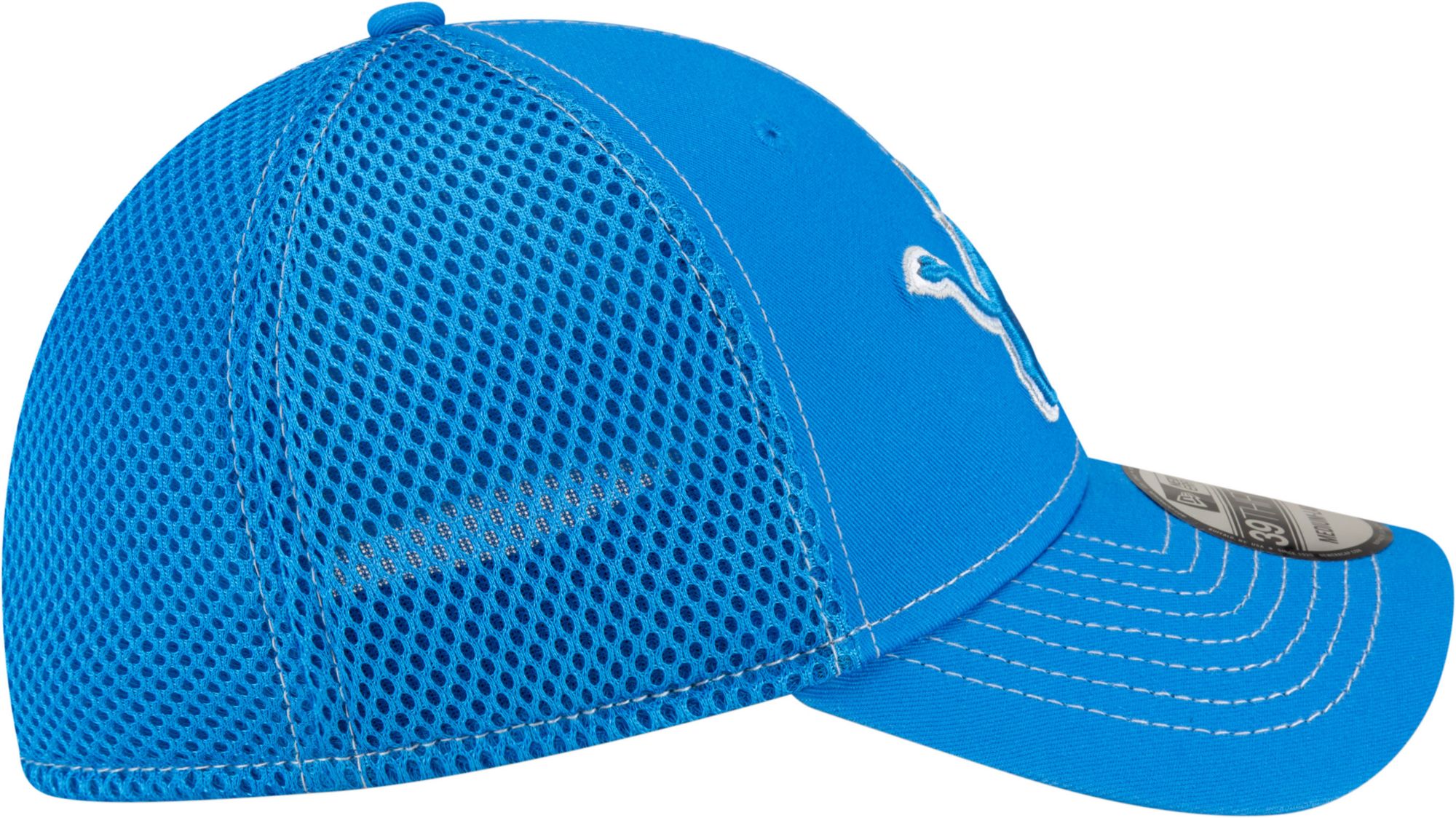 New Era Men's Detroit Lions Neo 39Thirty Blue Stretch Fit Hat product image