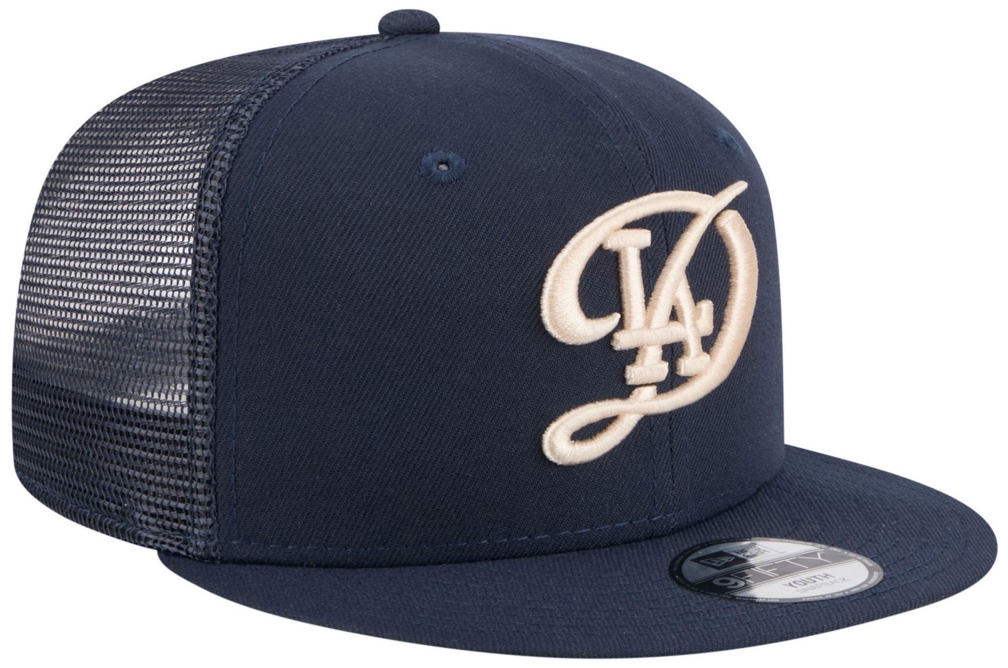 New Era Youth Los Angeles Dodgers City Connect 2025 9Fifty Adjustable Trucker Hat product image