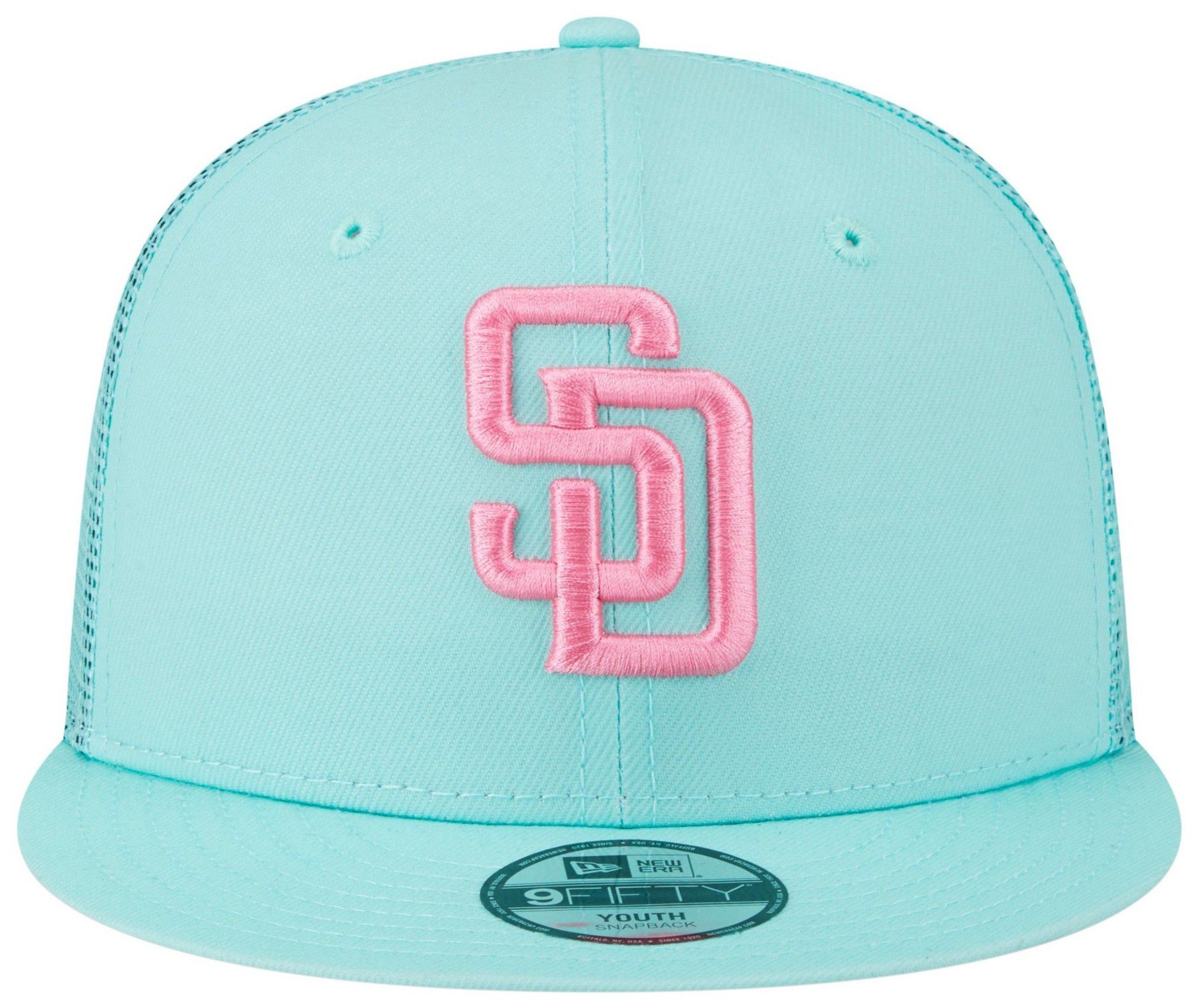 New Era Youth San Diego Padres City Connect 2025 9Fifty Adjustable Trucker Hat product image