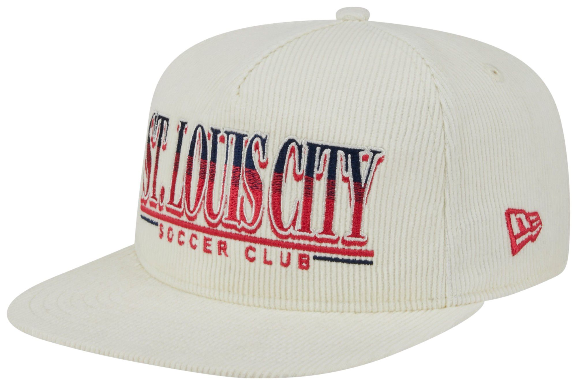 New Era Adult St. Louis City SC 2024 Golfer Rope Off White Adjustable Hat product image