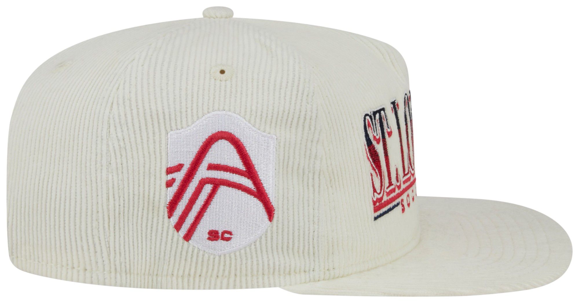 New Era Adult St. Louis City SC 2024 Golfer Rope Off White Adjustable Hat product image
