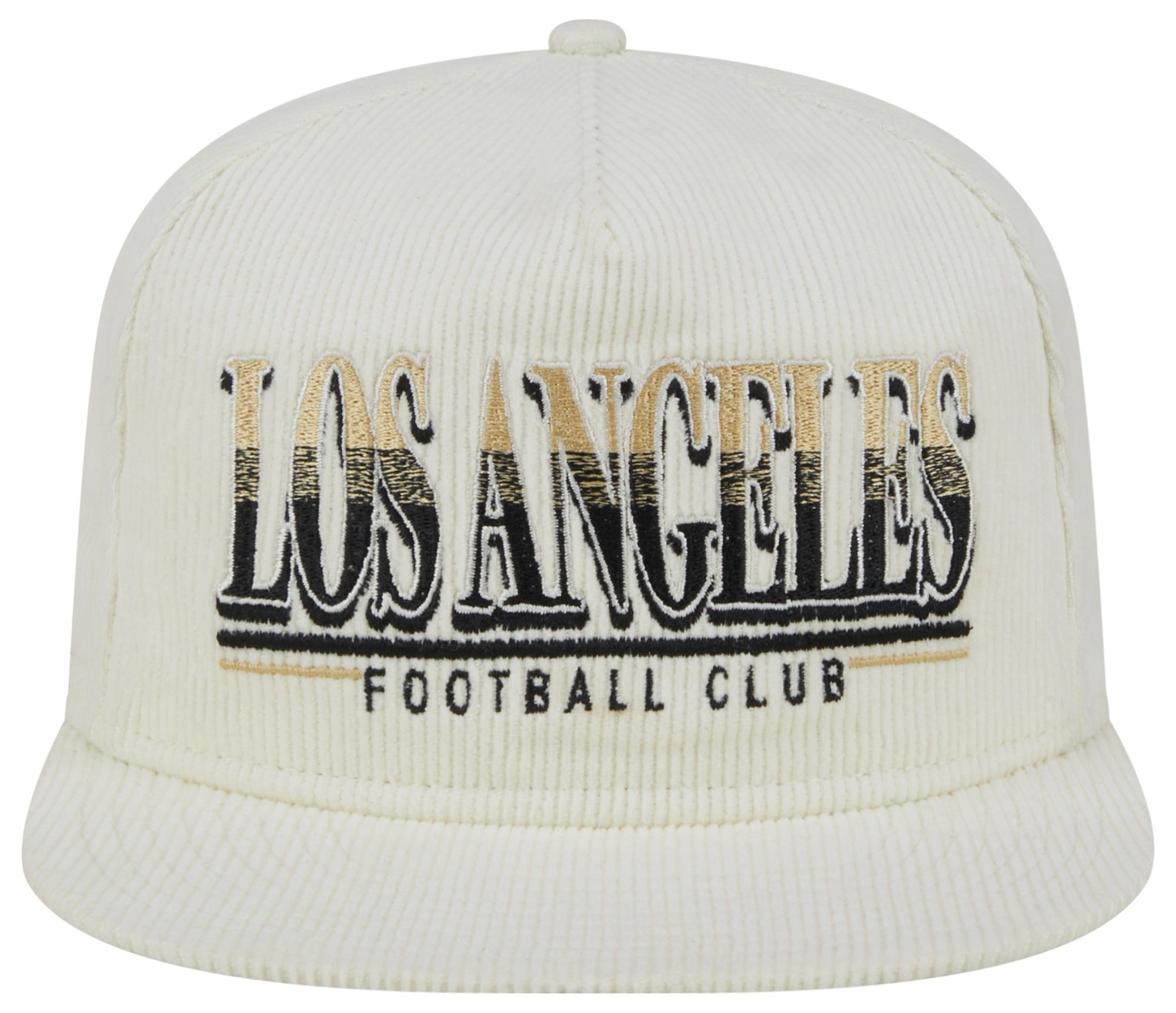 New Era Adult Los Angeles FC 2024 Golfer Rope Off White Adjustable Hat product image