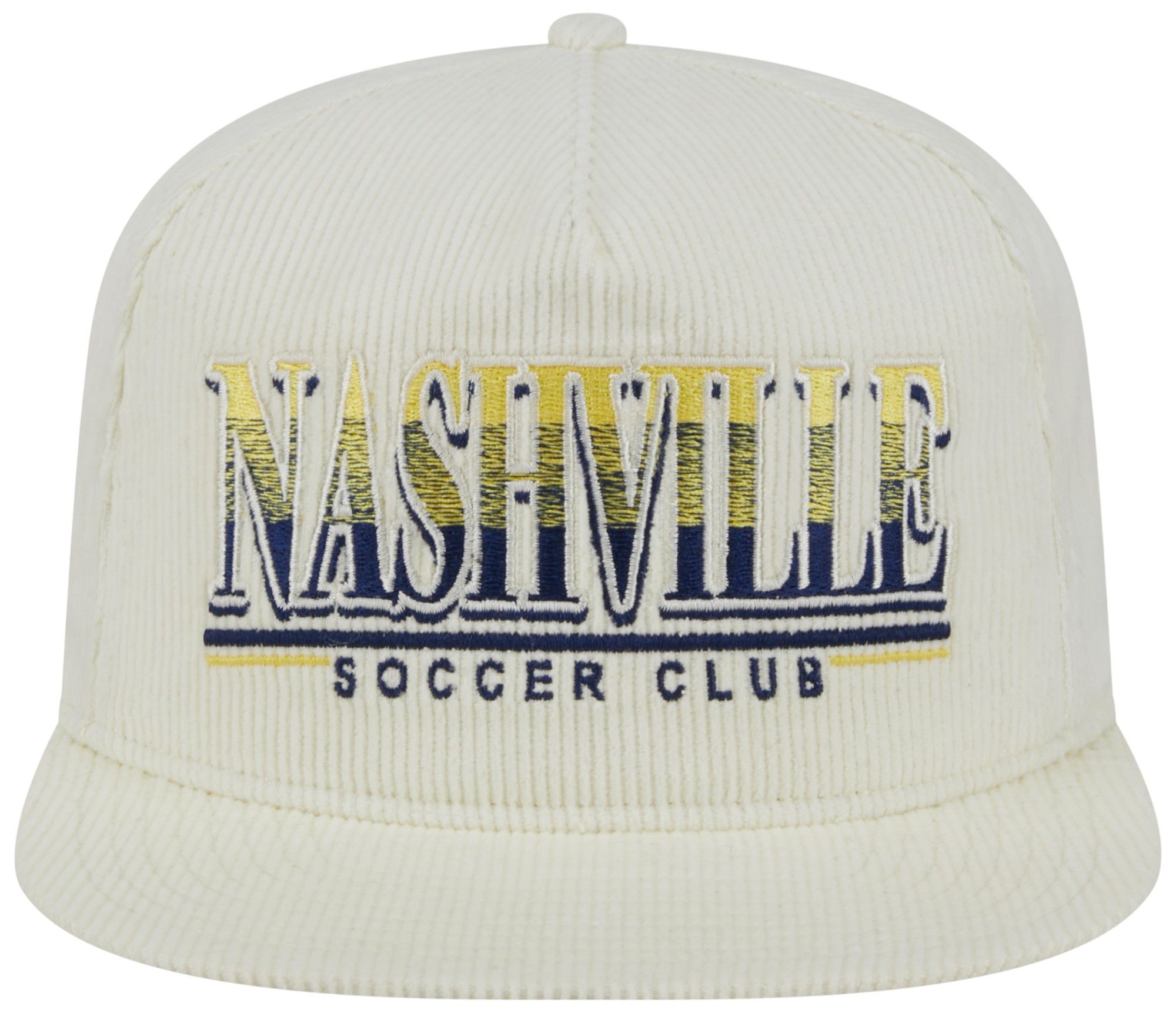 New Era Adult Nashville SC 2024 Golfer Rope Off White Adjustable Hat product image