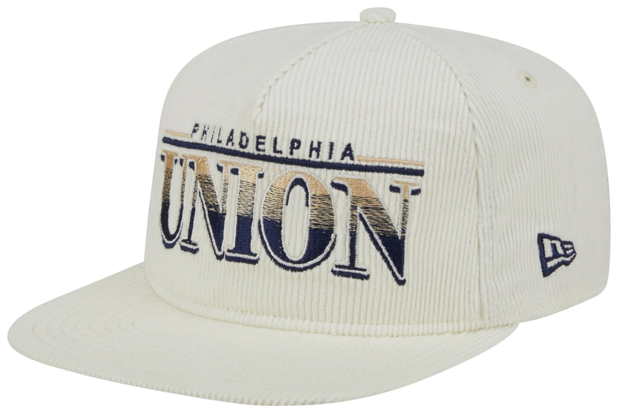 New Era Adult Philadelphia Union 2024 Golfer Rope Off White Adjustable Hat product image