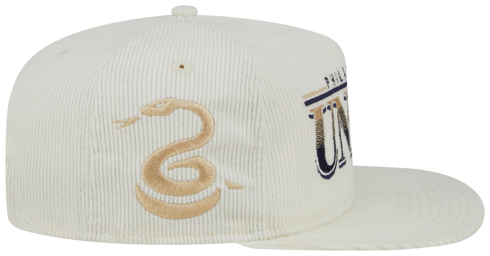 New Era Adult Philadelphia Union 2024 Golfer Rope Off White Adjustable Hat product image
