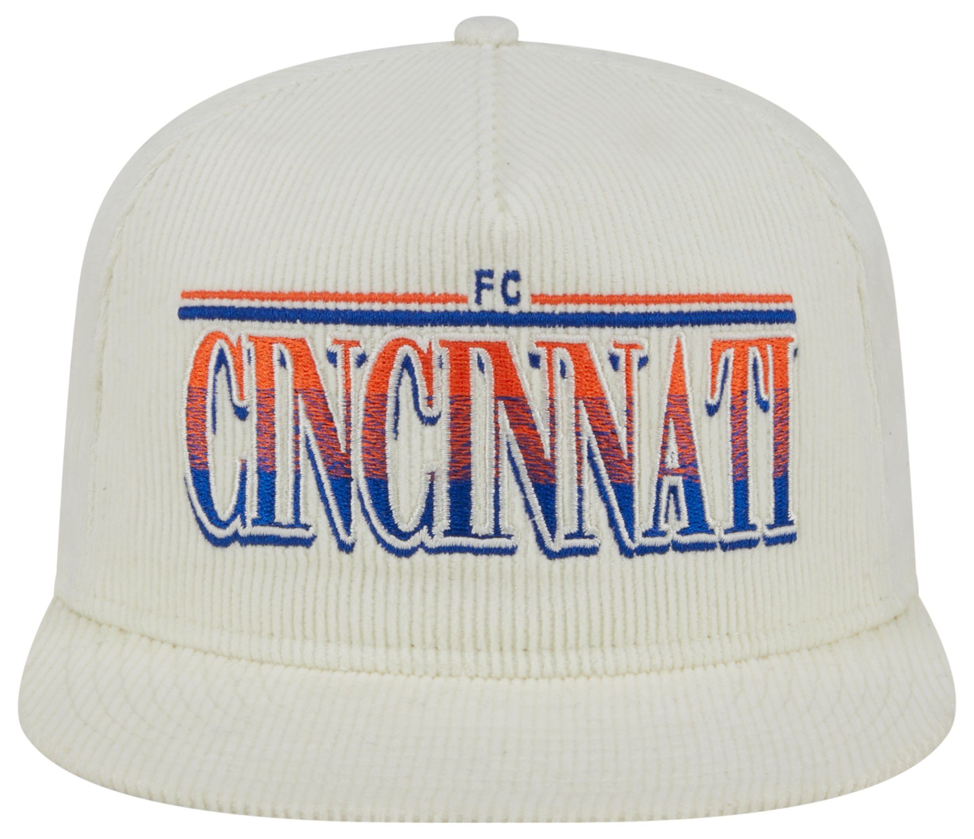 New Era Adult FC Cincinnati 2024 Golfer Rope Off White Adjustable Hat product image