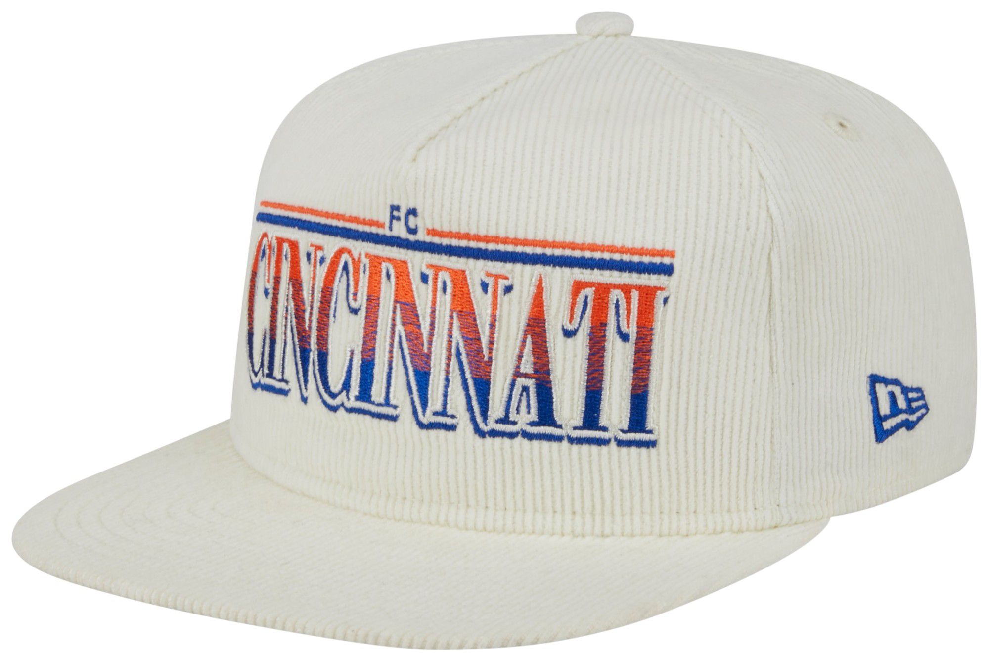 New Era Adult FC Cincinnati 2024 Golfer Rope Off White Adjustable Hat product image