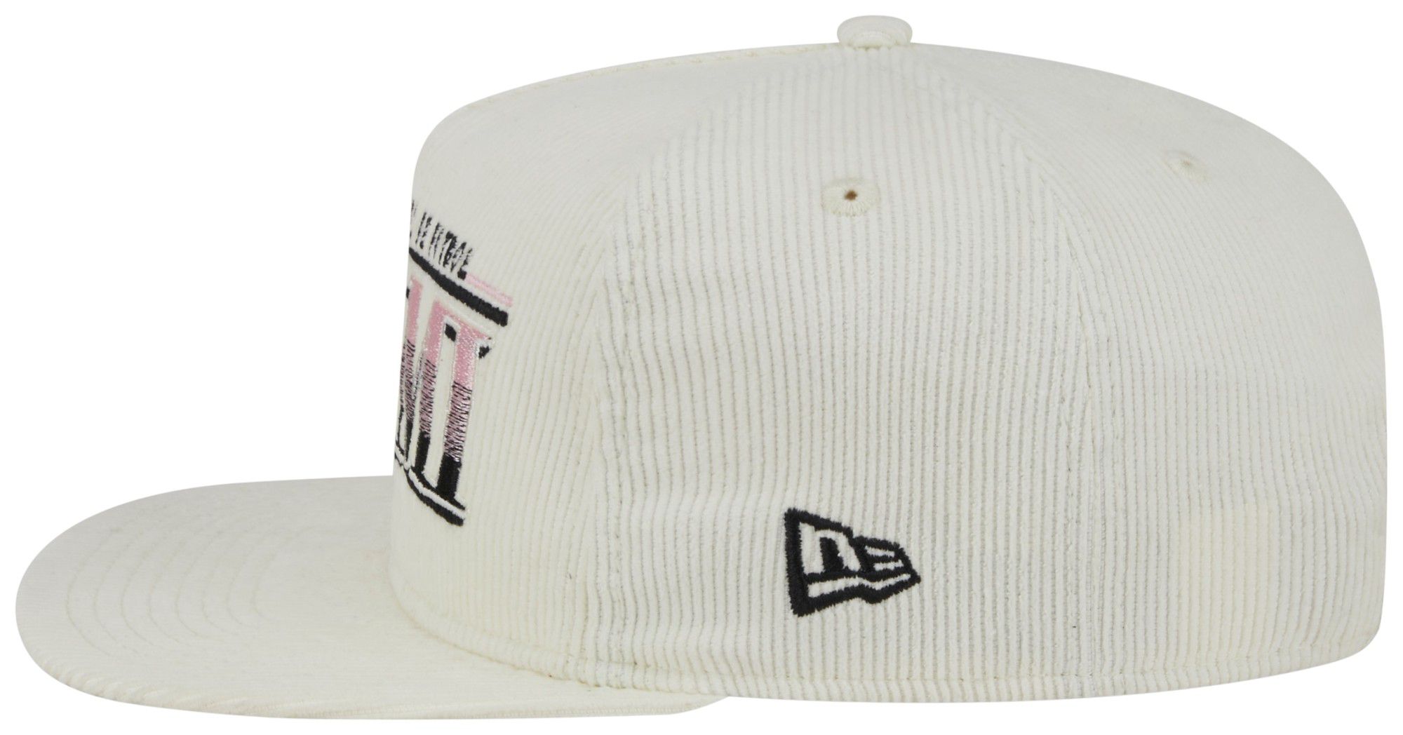 New Era Adult Inter Miami CF 2024 Golfer Rope Off White Adjustable Hat product image