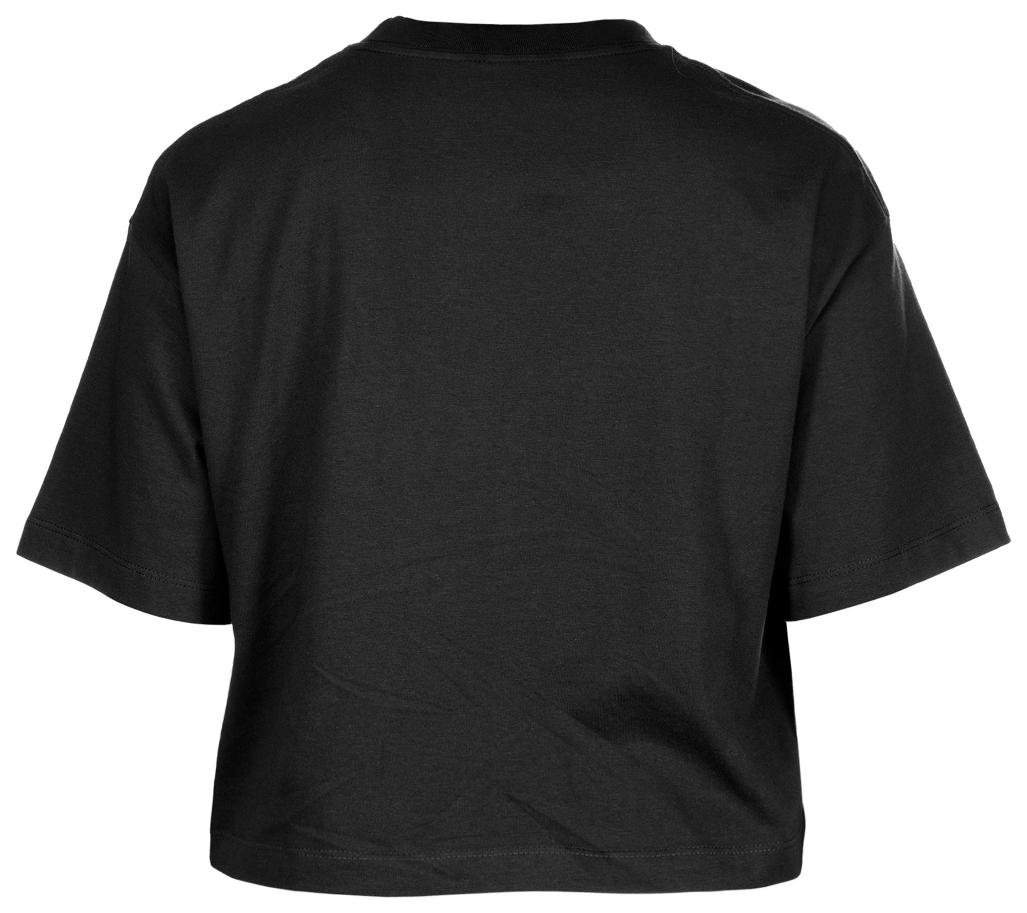 New Era Women's San Francisco 49ers Panel Boxy Black T-Shirt product image