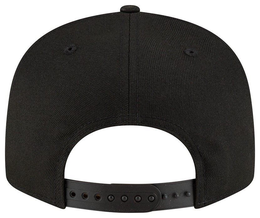 New Era Adult Brooklyn Nets Black Logo 9Fifty Adjustable Hat product image