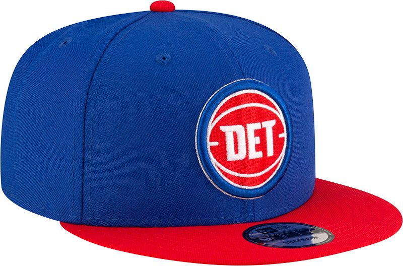 New Era Adult Detroit Pistons Blue 2Tone Logo 9Fifty Adjustable Hat product image