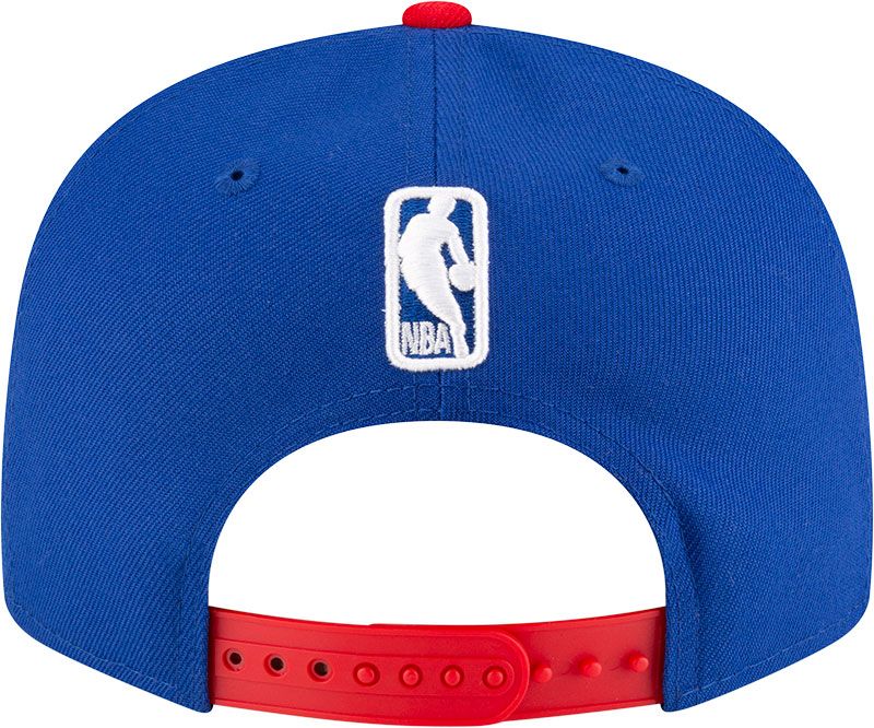 New Era Adult Detroit Pistons Blue 2Tone Logo 9Fifty Adjustable Hat product image