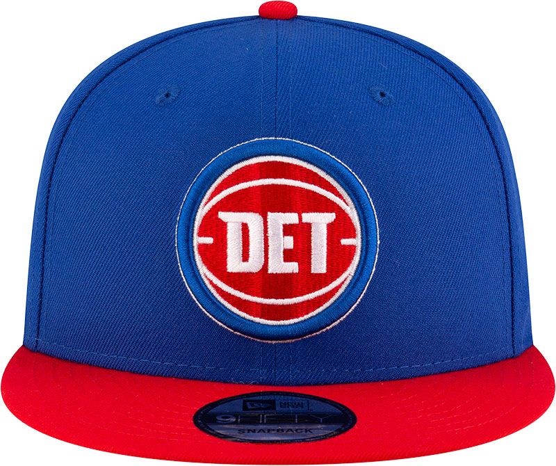 New Era Adult Detroit Pistons Blue 2Tone Logo 9Fifty Adjustable Hat product image