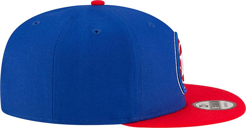 New Era Adult Detroit Pistons Blue 2Tone Logo 9Fifty Adjustable Hat product image