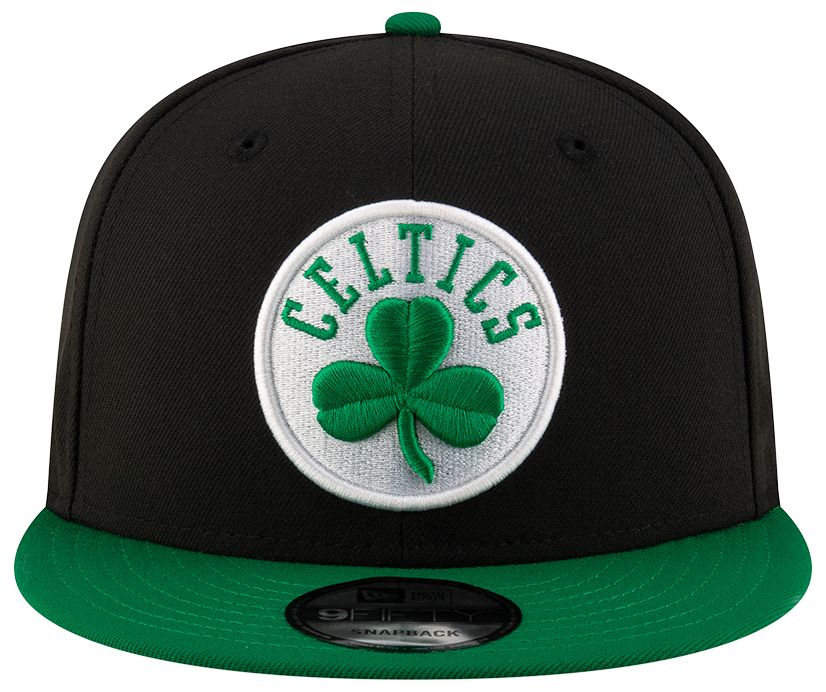 New Era Adult Boston Celtics Black 2 Tone 9Fifty Adjustable Hat product image