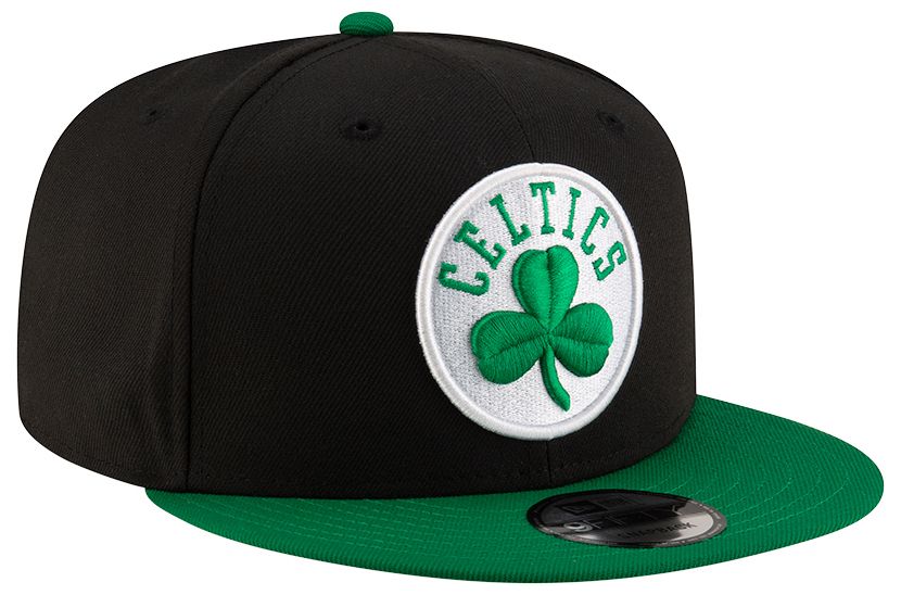 New Era Adult Boston Celtics Black 2 Tone 9Fifty Adjustable Hat product image