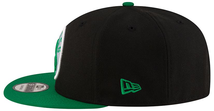 New Era Adult Boston Celtics Black 2 Tone 9Fifty Adjustable Hat product image