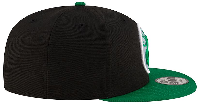 New Era Adult Boston Celtics Black 2 Tone 9Fifty Adjustable Hat product image