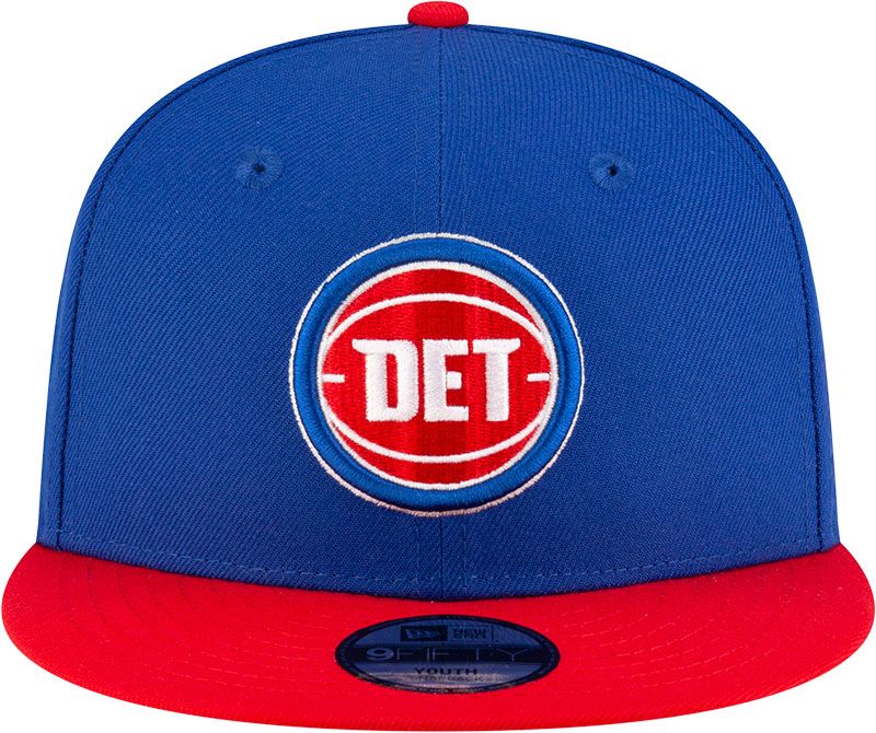 New Era Youth Detroit Pistons Blue 2Tone Logo 9Fifty Adjustable Hat product image