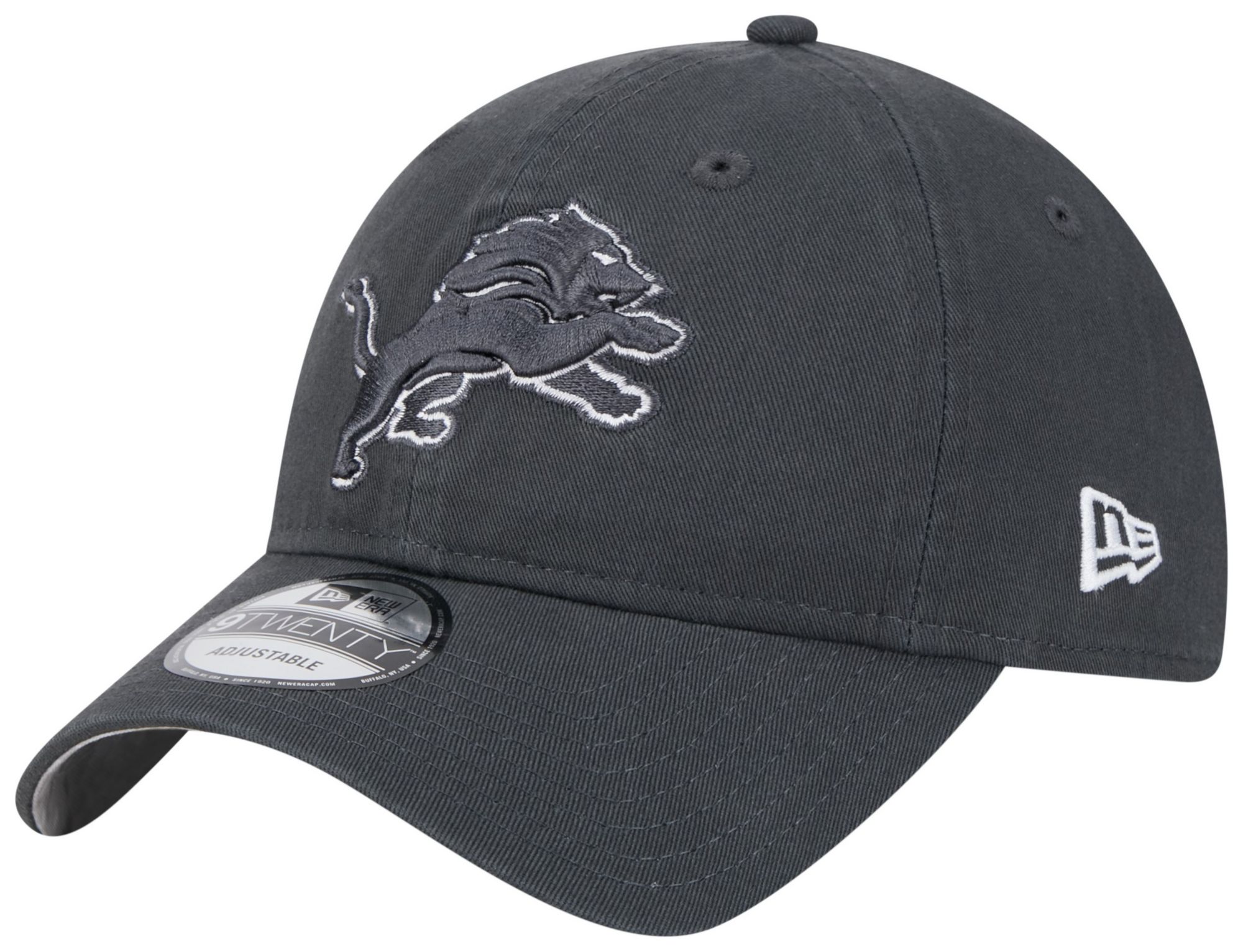 New Era Adult Detroit Lions Salute to Service 2024 Grey 9Twenty Adjustable Hat product image