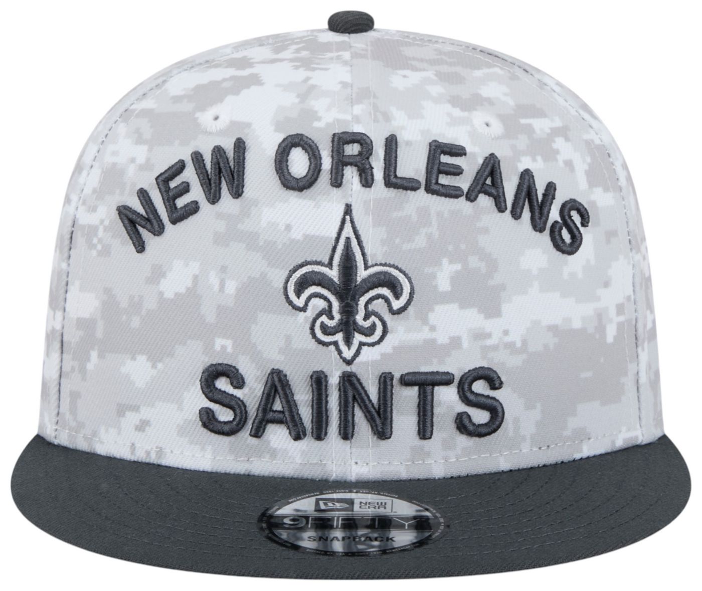 New Era Adult New Orleans Saints Salute to Service 2024 Arctic Camo 9Fifty Adjustable Hat Dick s Sporting Goods