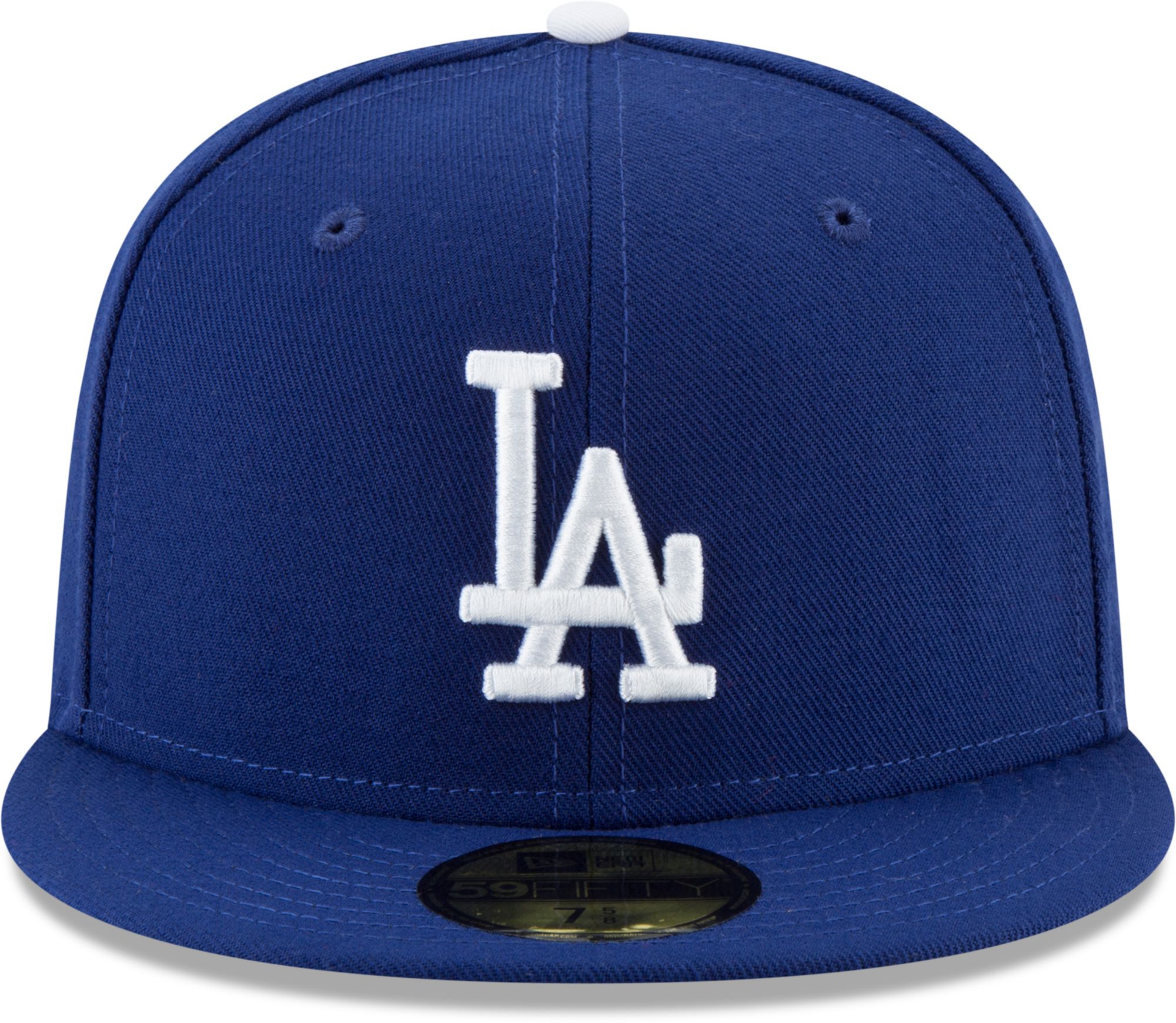 New Era Men's Los Angeles Dodgers Dodger Blue MVP 59Fifty Fitted Hat