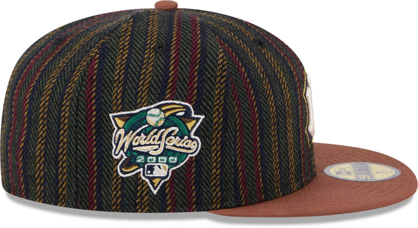 New Era Adult New York Yankees Brown Vintage Herringbone 59Fifty Fitted Hat Dick s Sporting Goods