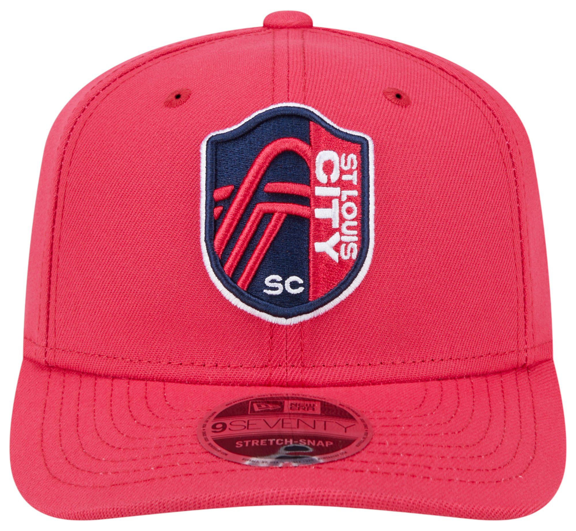 New Era Adult St. Louis City SC 2024 9SEVENTY Poly Red Hat product image