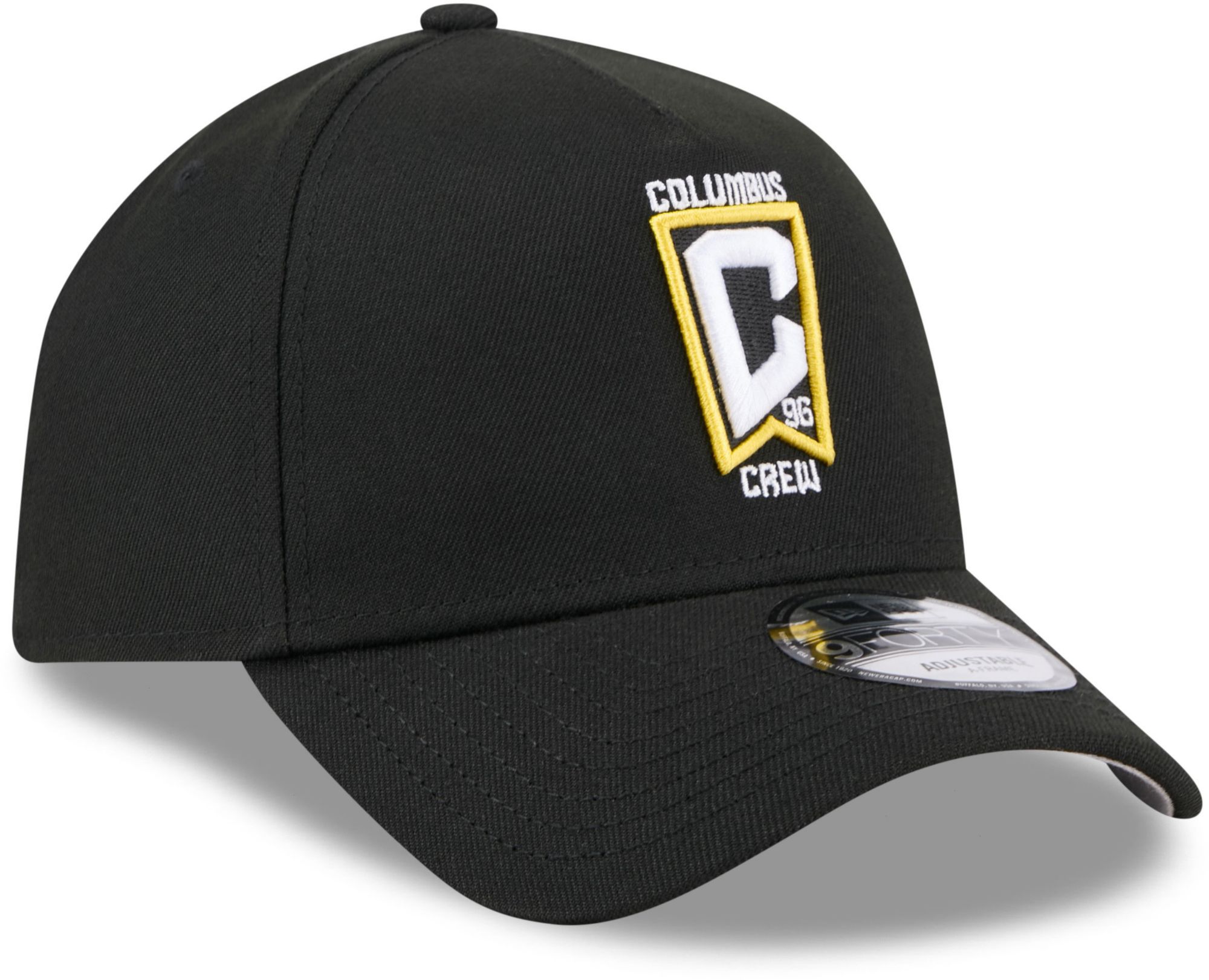 New Era Adult Columbus Crew Black 9Forty Adjustable Hat product image